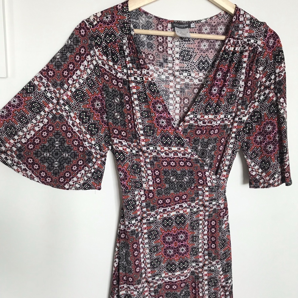EARTHBOUND Multicolor Patterned Maxi Dress - Picture 3 of 6